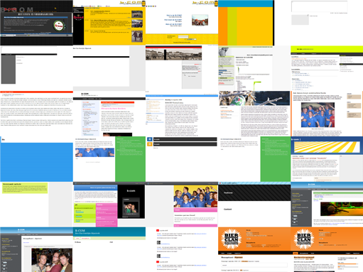 Bierclan.nl Mockups