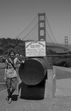 Golden Gate Bridge B&W